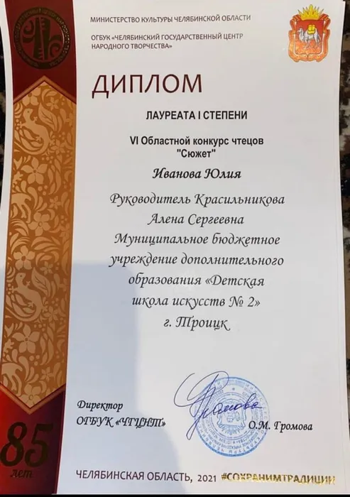 Сюжет 2021 Иванова