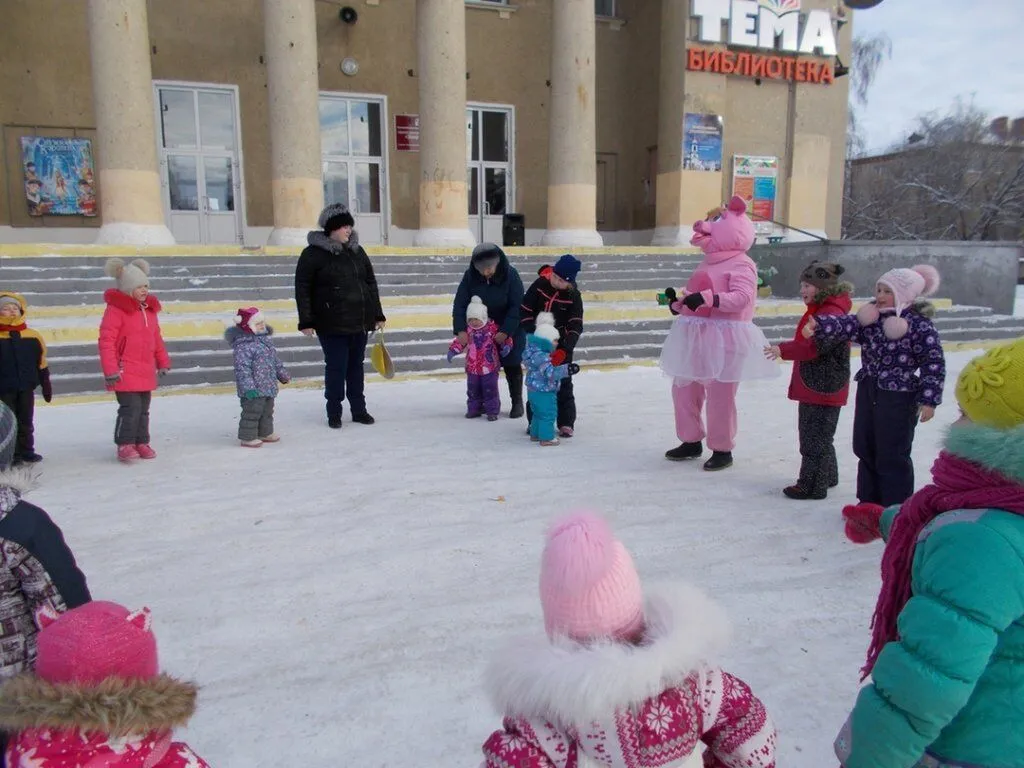 Зимние забавы на площади ЦКР Энергетик 2022