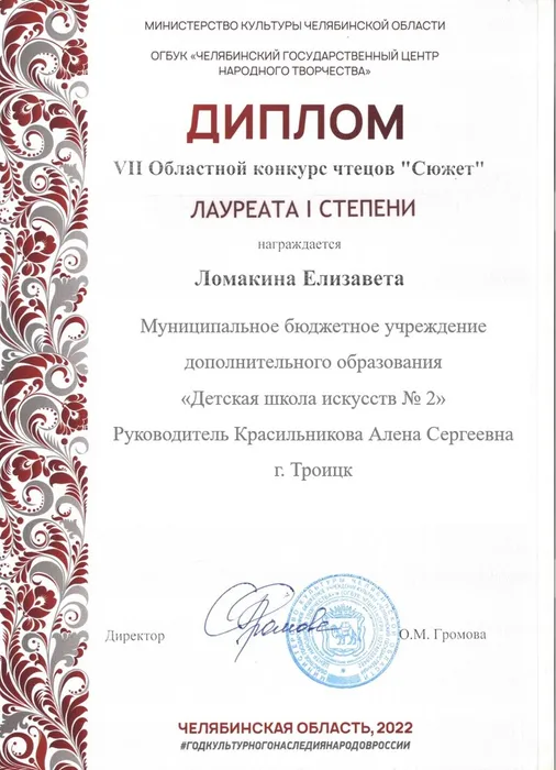 Ломакина Лиза Сюжет 2022